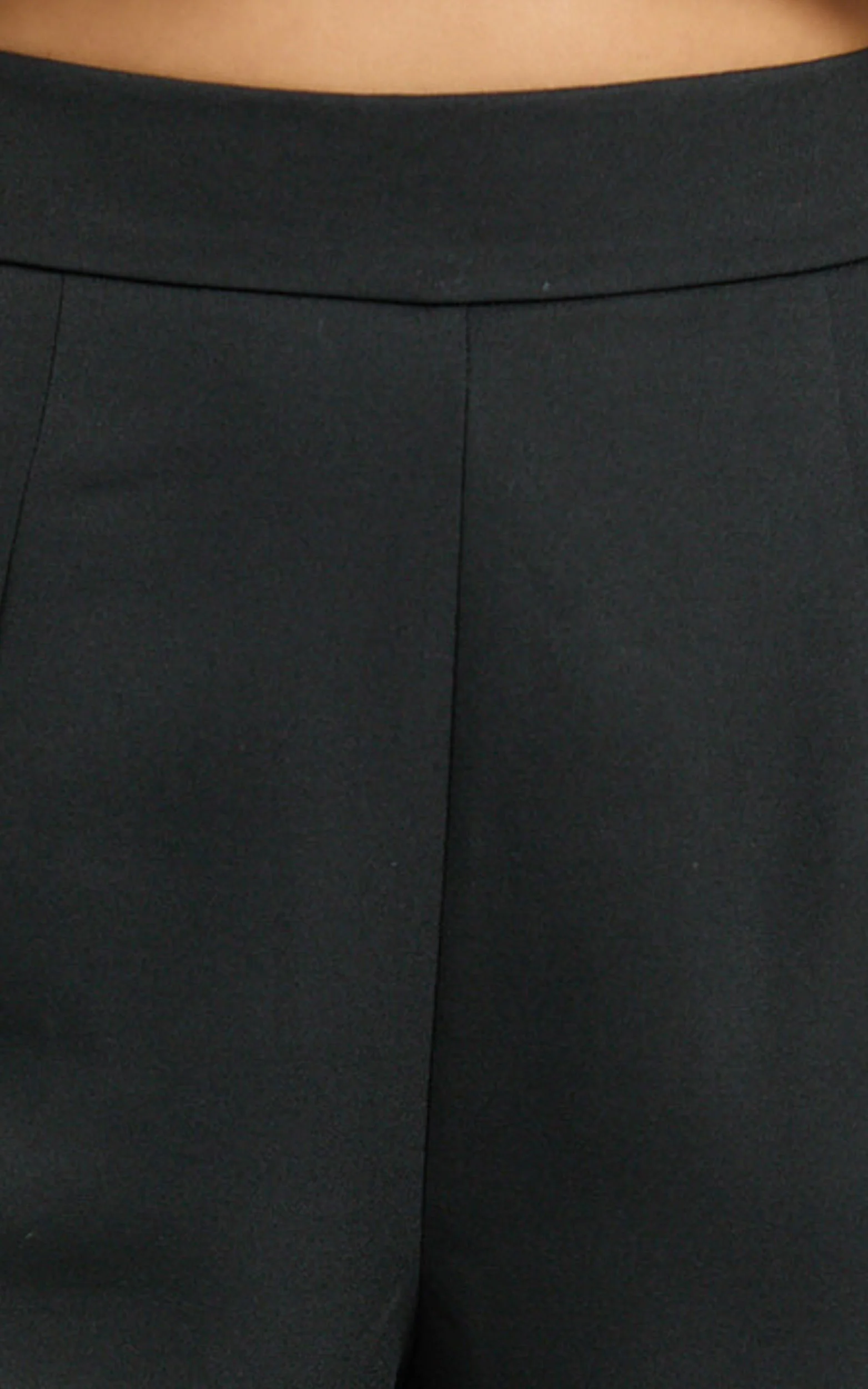 Along The Ride Mini Shorts - Tailored Shorts in Black - Image 7