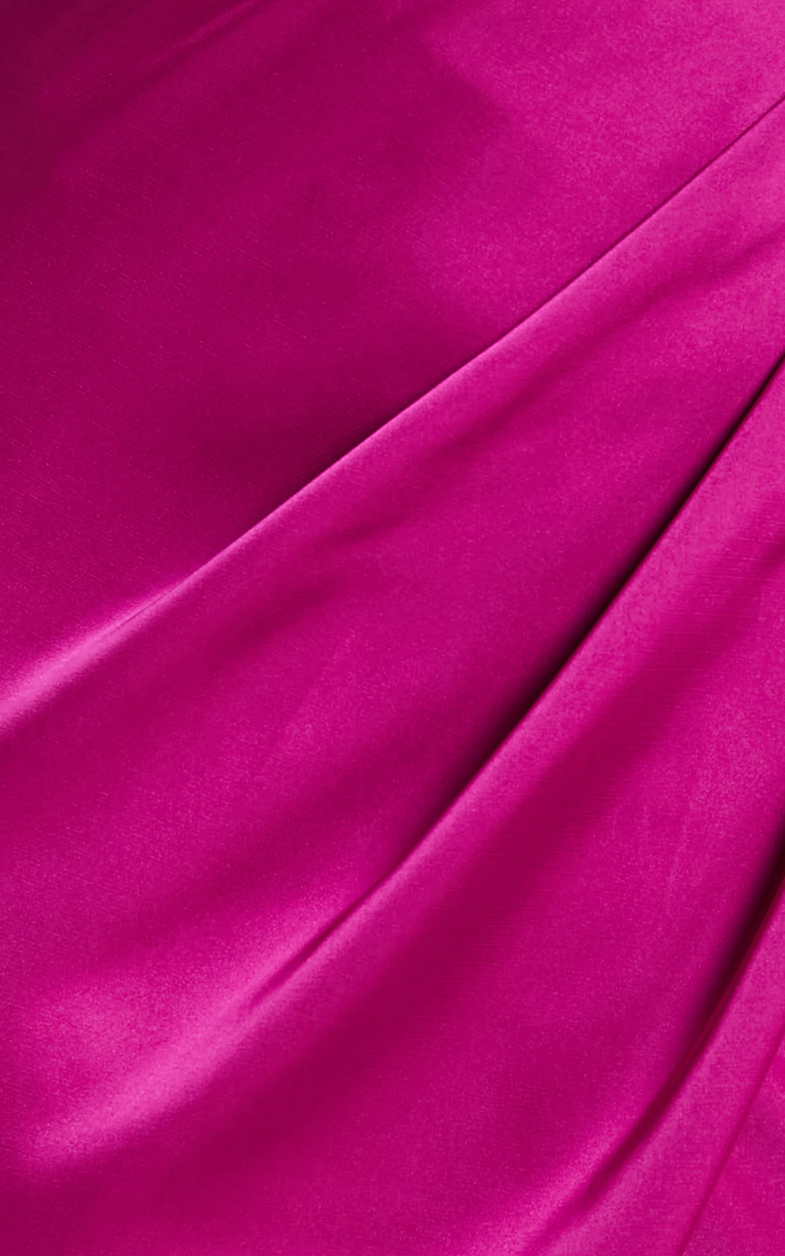 Rholie Midi Dress - Plunge Neck Fringe Hem Fixed Wrap Dress in Pink - Image 7